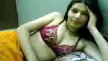 Pretty Desi Girl Nude On Bed