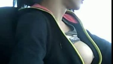 Indian Office Secretary With Her Boss In Car porn video