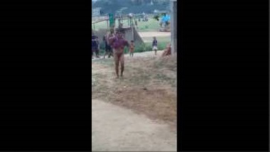 UP Village Woman Showing Pussy