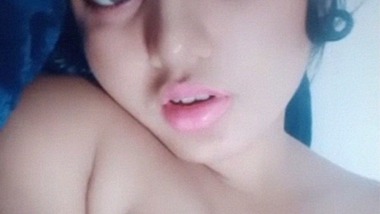 Beautiful & sexy TikTok girl Raagini showing her boobs