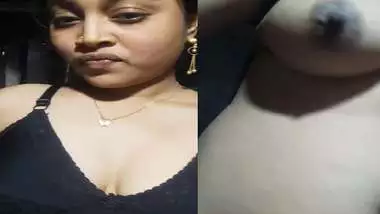 Village wife selfie naked boobs and hairy pussy show