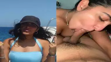 Dick sucking during vacation by hot Indian wife