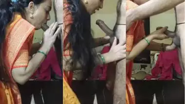 Puneri wife gives an Indian blowjob on Diwali