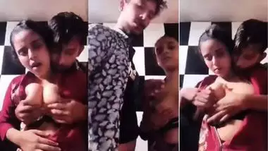 TikTok influencer squeezes his GF?s juicy boobs on camera